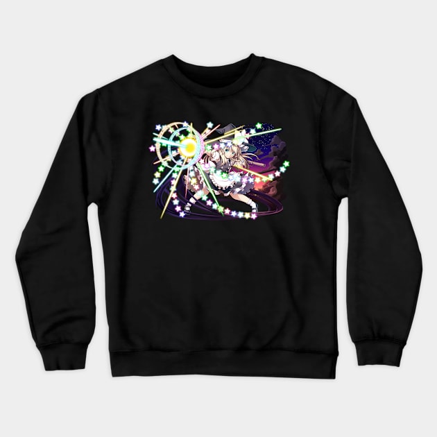 Marisa Danmaku Crewneck Sweatshirt by KokoroPopShop